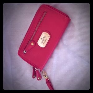Nicole Miller wallet/clutch w/ wristlet